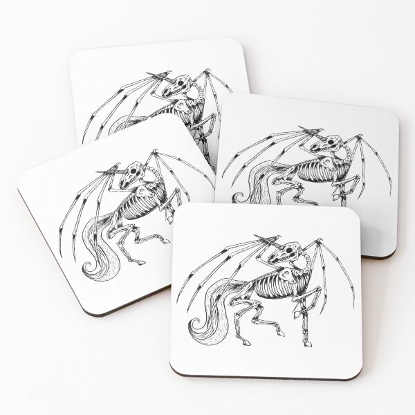 Item preview, Undead Pegasus Unicorn designed and sold by MorgannaCraft.