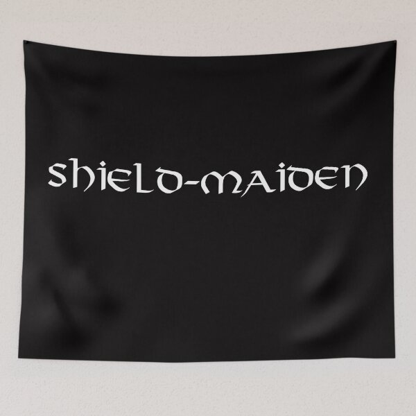 Item preview, Shield-Maiden (White) designed and sold by DafyddEm.