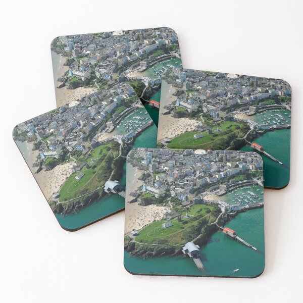 Item preview, Aerial view of Tenby,Pembrokeshire,Wales designed and sold by PembsPhotos.