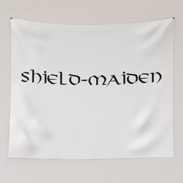 Item preview, Shield-Maiden (Black) designed and sold by DafyddEm.