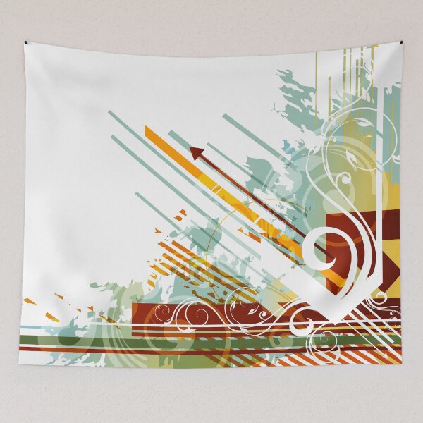 Item preview, Abstract Floral Design 4 designed and sold by Makanahele.