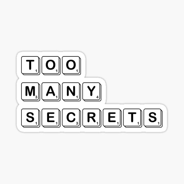 Item preview, Too Many Secrets - Setec Astronomy - Too many secrets - Sneakers - Snoopers designed and sold by bullfinch2001.
