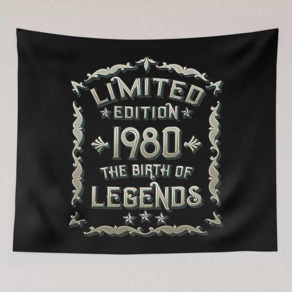 Item preview, 40th birthday present born in 1980 - born in 1980 designed and sold by Dubbra.