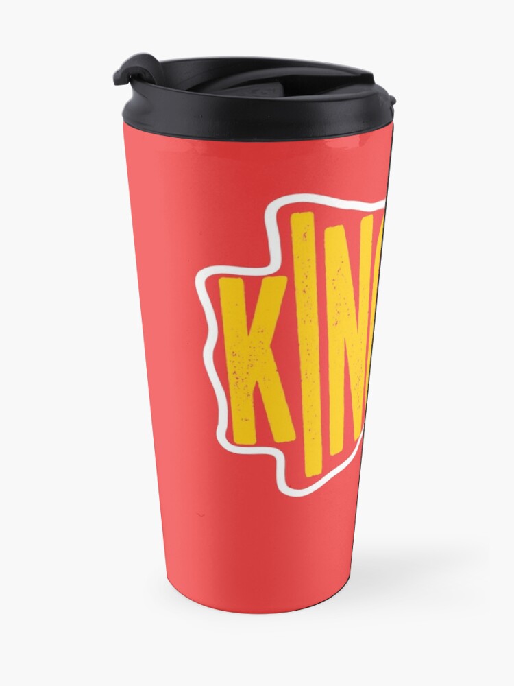 Alternate view of KC Face mask Kansas City facemask KC Red Kingdom Kansas City 2020 Sports & Football Fan Classics Travel Mug