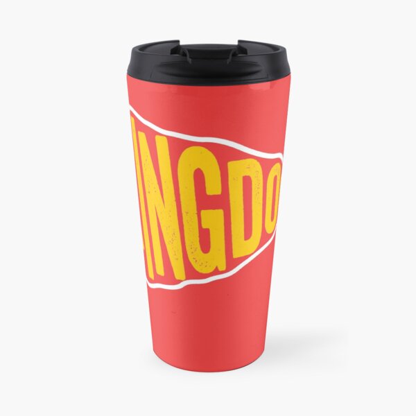 KC Face mask Kansas City facemask KC Red Kingdom Kansas City 2020 Sports & Football Fan Classics Travel Mug