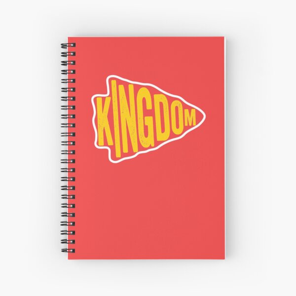 KC Face mask Kansas City facemask KC Red Kingdom Kansas City 2020 Sports & Football Fan Classics Spiral Notebook
