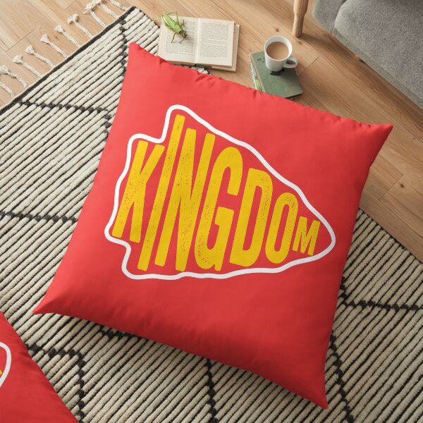 KC Face mask Kansas City facemask KC Red Kingdom Kansas City 2020 Sports & Football Fan Classics Floor Pillow
