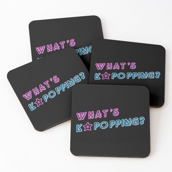 Item preview, What's Kpopping? (neon lights) designed and sold by BetweenTwoPages.