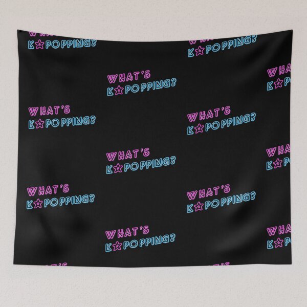 Item preview, What's Kpopping? (neon lights) designed and sold by BetweenTwoPages.