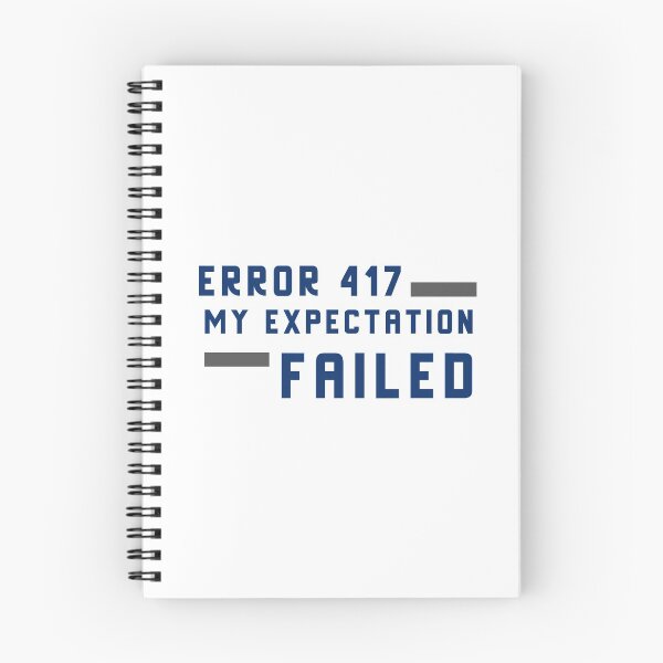 Item preview, Error 417 Mi expectativa falló designed and sold by sam1special.
