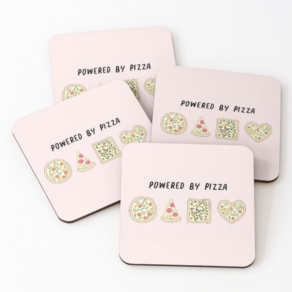 Item preview, Powered By Pizza designed and sold by SuperrSunday.