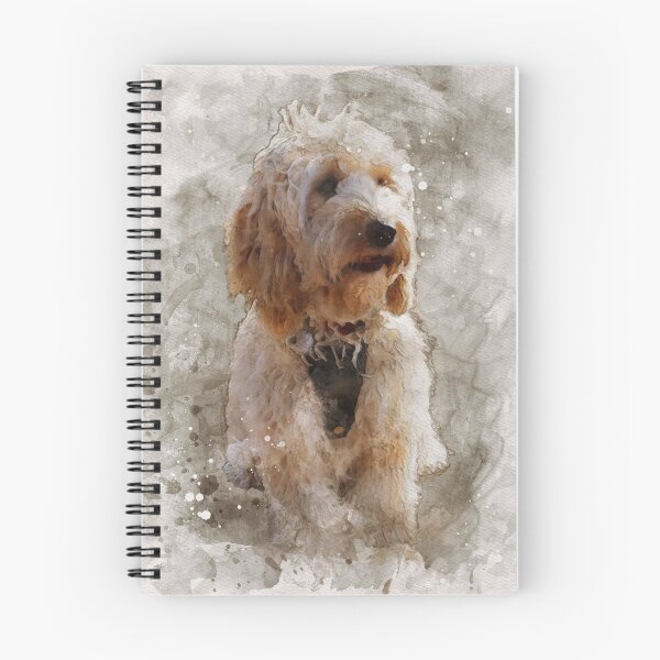 Item preview, Cute cockapoo watercolour effect designed and sold by Gerald Waters.