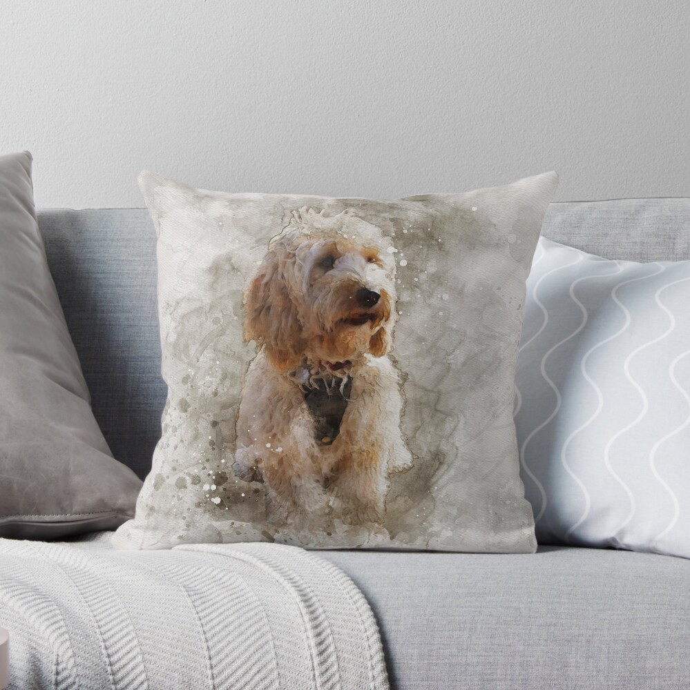 cockapoo pillow