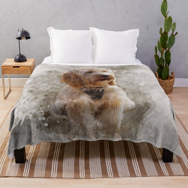 Item preview, Cute cockapoo watercolour effect designed and sold by Gerald Waters.