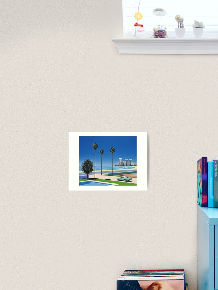 Hiroshi Nagai Vaporwave Art Print By Kristianritter Redbubble