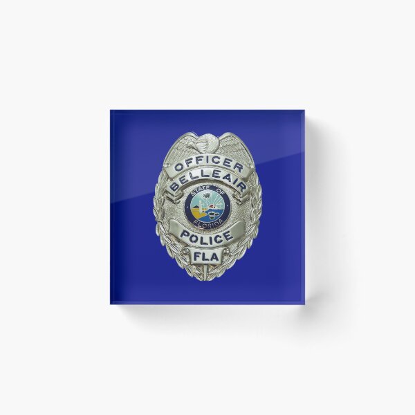 Item preview, Belleair Florida Police designed and sold by Lawrence Baird.