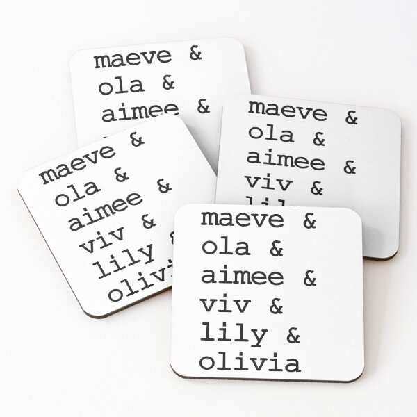 Item preview, Sex Education Female Cast Names  designed and sold by loosecanon.