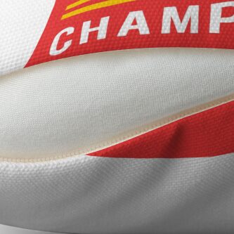 Alternate view of KC Face mask Kansas City facemask Kansas City Red KC 2020 World Champions Champs Kc Sports Fan Classics Throw Pillow