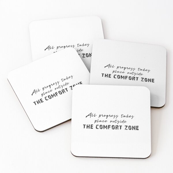 Item preview, All progress takes place outside the comfort zone designed and sold by Pameli.