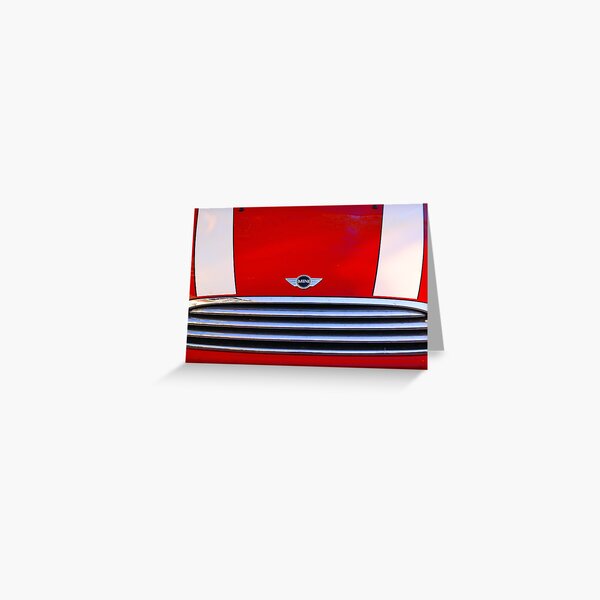 mini red Greeting Card