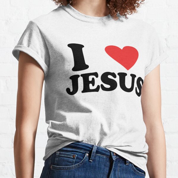 Supreme style only jesus colorful design, retro script style t-shirt, Jesus & faith