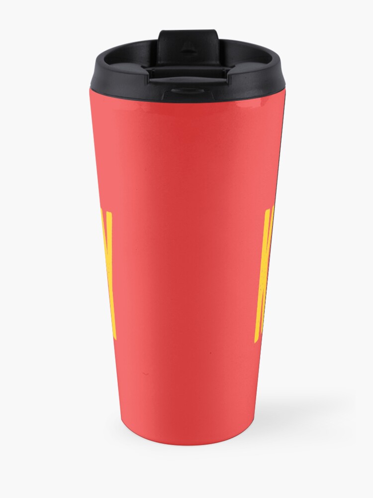 Alternate view of KC Face mask Kansas City facemask Kansas City Red KC 2020 World Champions Champs Kc Sports Fan Classics Travel Mug