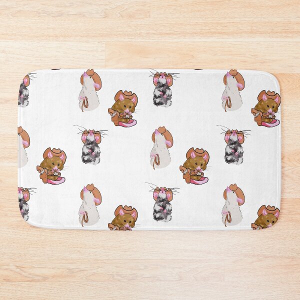Item preview, cowboy mice designed and sold by Nerdur.
