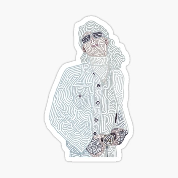 nichts, nirgendwo. Sticker