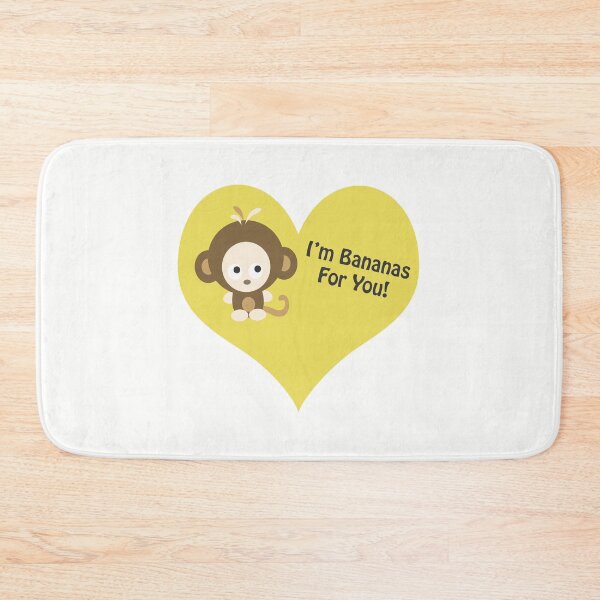 Item preview, I'm Bananas For You Cute Cartoon Monkey designed and sold by Hedgie Designs.