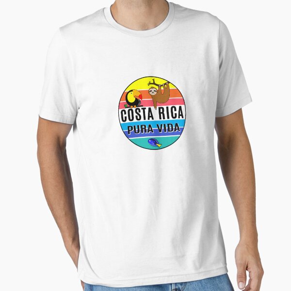 Costa Rica Sloth Volcano Toucan Souvenir T-Shirt Costa Rica Sloth Volcano Toucan Souvenir T-Shirt