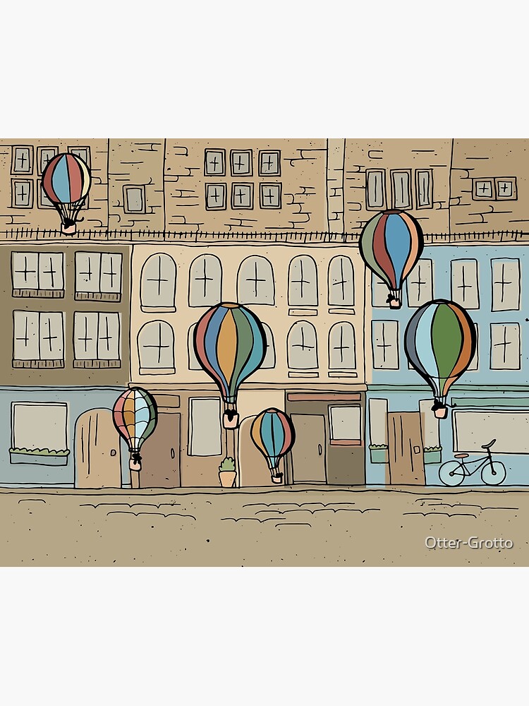 Mice taking Balloon Rides in Edinburgh, Scotland by Otter-Grotto