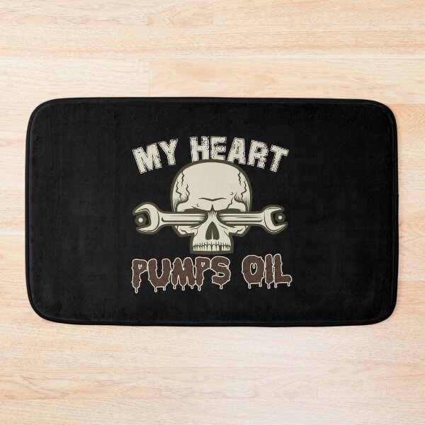 Item preview, My Heart Pumps Oil designed and sold by thingsandthings.