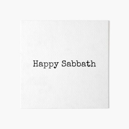Sabbath Blessing Art Board Prints Redbubble