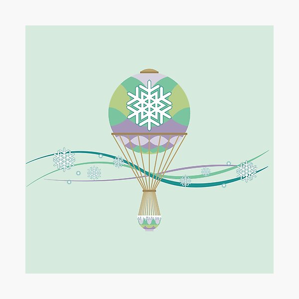Item preview, Winter Season Balloon of The Land designed and sold by Design Pavilion.