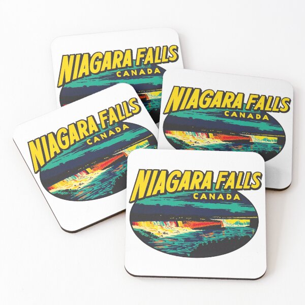 Item preview, Niagara Falls Ontario Vintage Travel Decal designed and sold by hilda74.