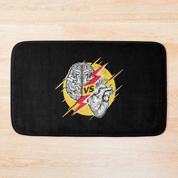 Item preview, Heart against brain designed and sold by Frergo.