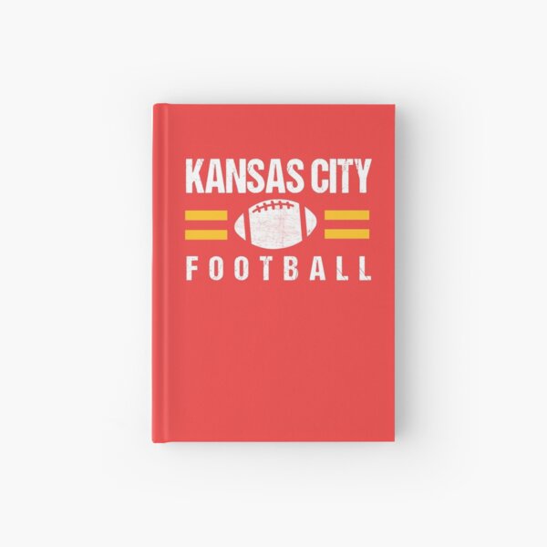 KC Kansas City Red Yellow Football Kingdom Kc 2020 Sports Fan Championship Classic Hardcover Journal