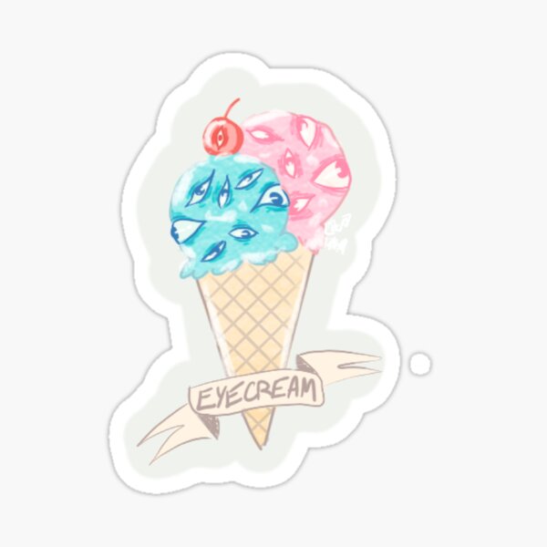 Eyecream Sticker