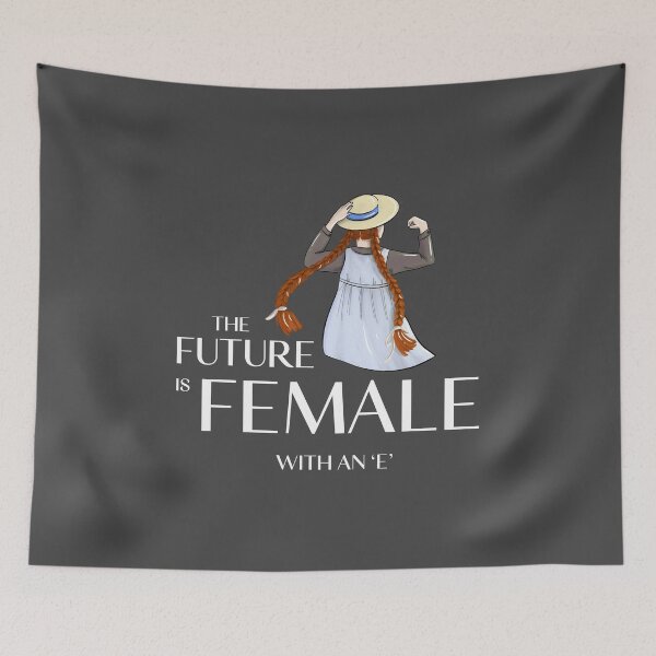 Item preview, Anne with an E - The Future is Female designed and sold by wearandpaper.