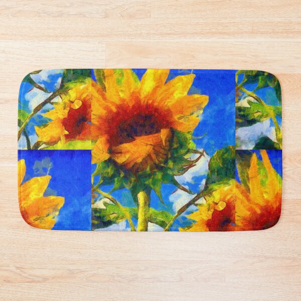 Item preview, Cheerful Sunflower all full of giggles  designed and sold by JanineRileyArt.