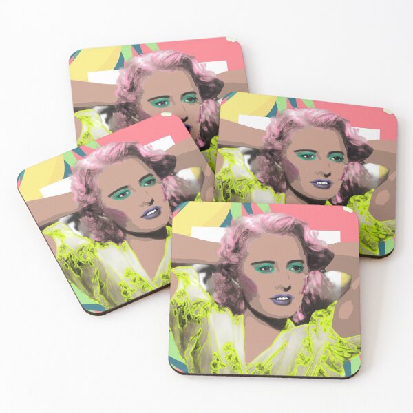 Barbara Stanwyck Warhol edition Coasters (Set of 4)
