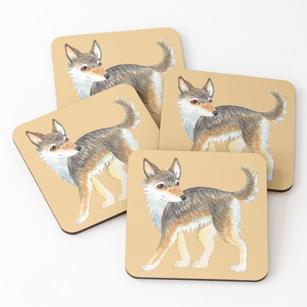 Item preview, Cute wolf designed and sold by HanKlaArt.