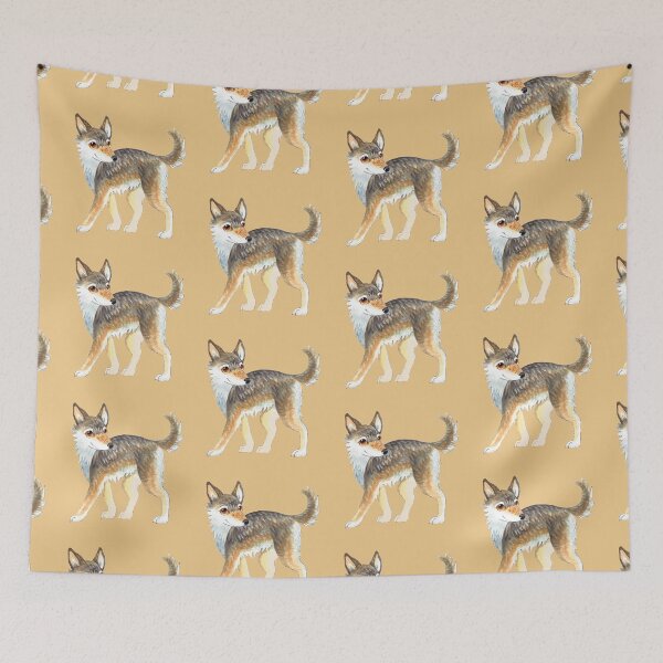 Item preview, Cute wolf designed and sold by HanKlaArt.