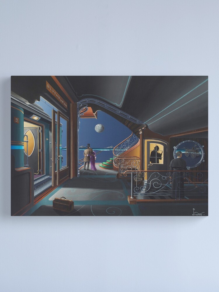 Alternate view of Art of Sherlock Lamboray Canvas Print