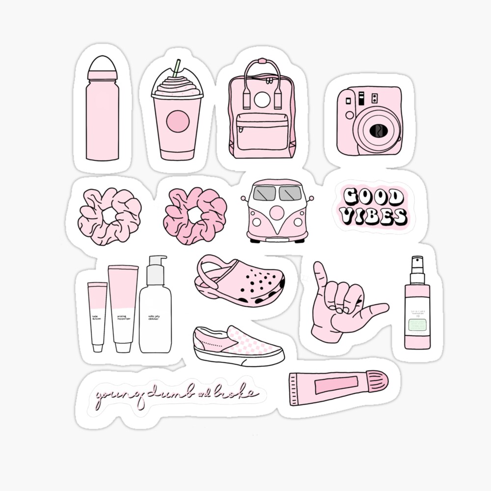 vsco pink pack metal print by pastel paletted redbubble