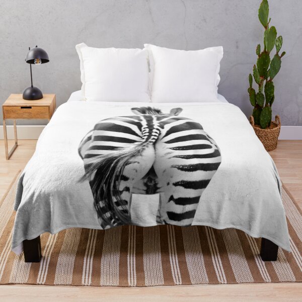 Item preview, Funny Zebra Butt Print designed and sold by MaikeArts.
