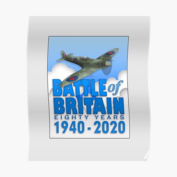 "Battle Of Britain Anniversary" Poster For Sale By MikePrittie | Redbubble