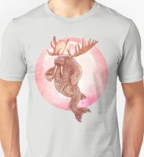 The Space Walrus On Moon Patrol. Unisex T-Shirt