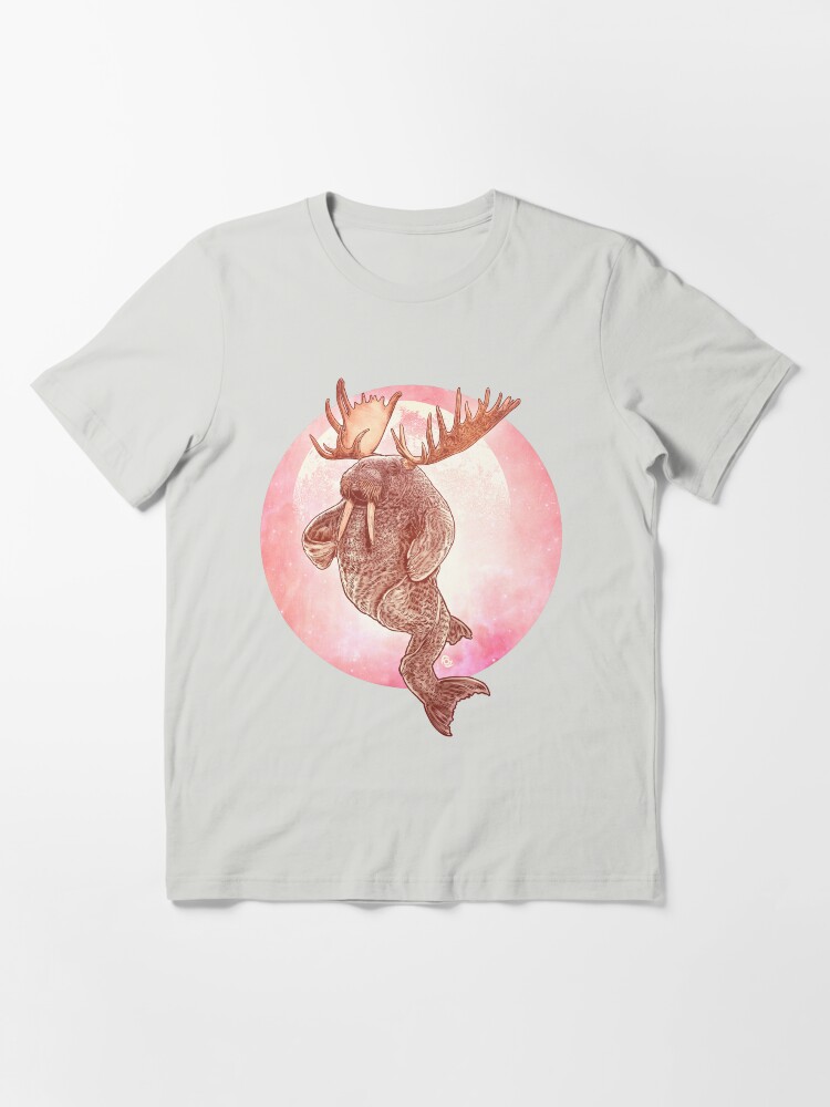 Alternate view of The Space Walrus On Moon Patrol. Essential T-Shirt