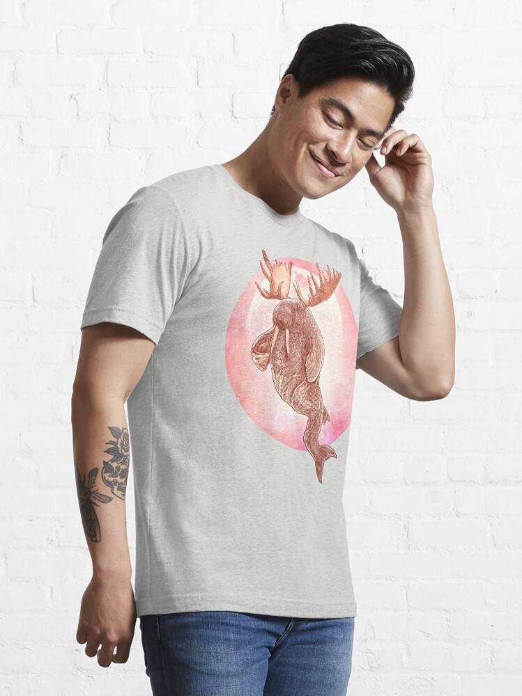 Alternate view of The Space Walrus On Moon Patrol. Essential T-Shirt